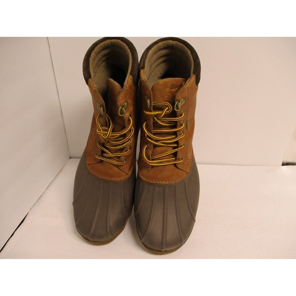 Sperry Top Sider Men’s Avenue Duck Boots Size 10 Tan/Brown STS12126 main image 4